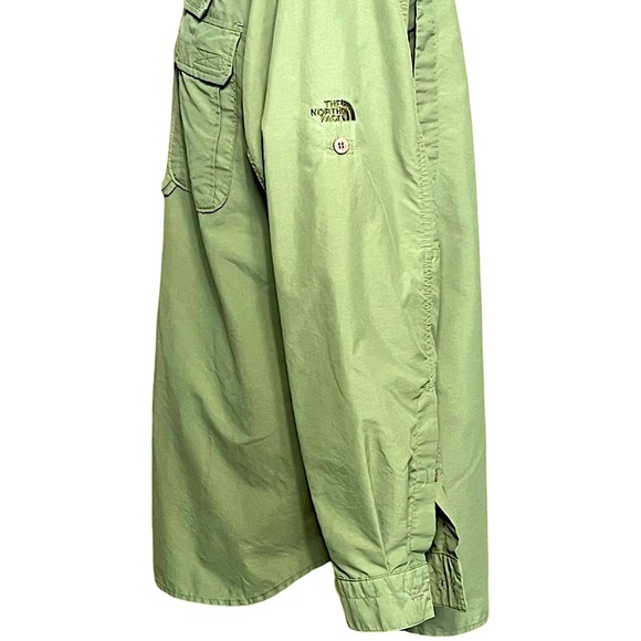 The North Face Vapor Wick Button Up Shirt Men’s Size XL Green Gorpcore Outdoor - Picture 4 of 9